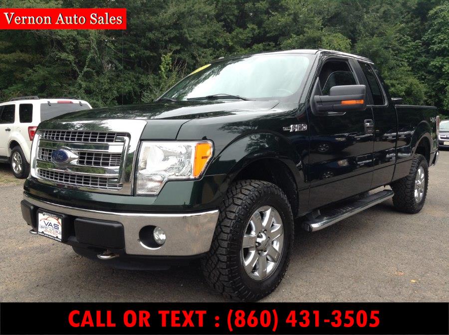 2013 Ford F-150 4WD SuperCab 145" XLT, available for sale in Manchester, Connecticut | Vernon Auto Sale & Service. Manchester, Connecticut