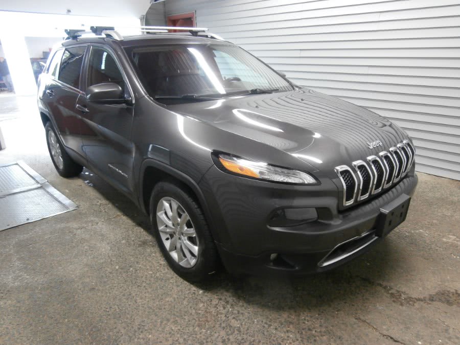 2015 Jeep Cherokee 4WD 4dr Limited, available for sale in Waterbury, Connecticut | Jim Juliani Motors. Waterbury, Connecticut