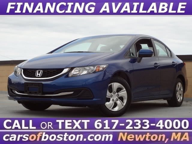 2015 Honda Civic Sedan 4dr CVT LX, available for sale in Newton, Massachusetts | Cars of Boston. Newton, Massachusetts
