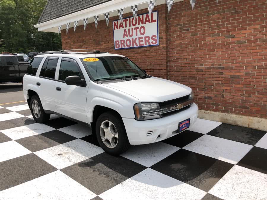 2008 Chevrolet TrailBlazer 4WD 4dr LT, available for sale in Waterbury, Connecticut | National Auto Brokers, Inc.. Waterbury, Connecticut