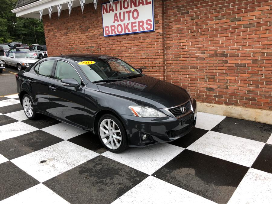 2011 Lexus IS 250 4dr Sport Sdn Auto AWD, available for sale in Waterbury, Connecticut | National Auto Brokers, Inc.. Waterbury, Connecticut