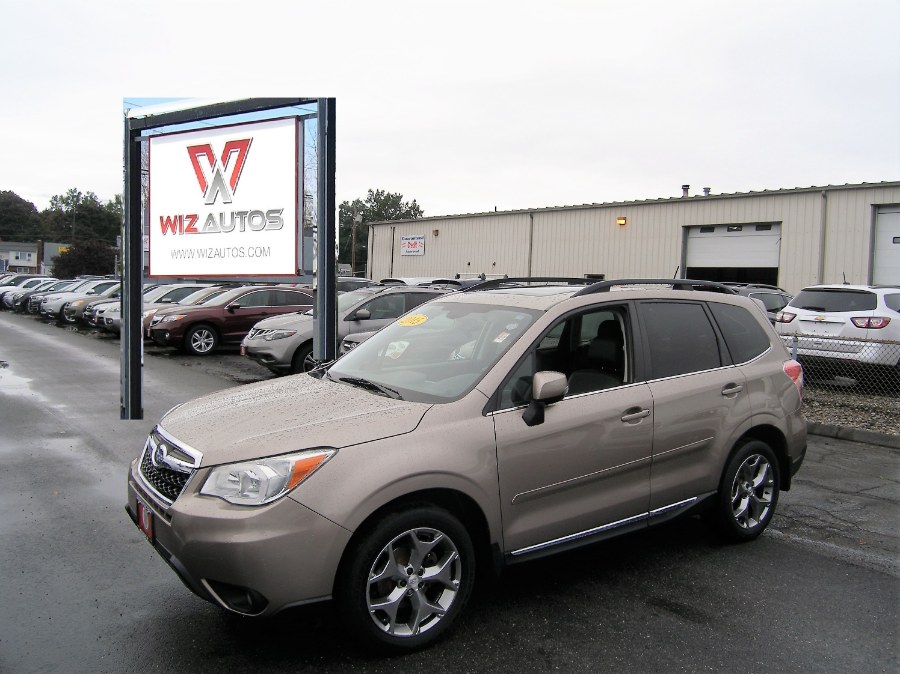 2015 Subaru Forester 4dr CVT 2.5i Touring PZEV, available for sale in Stratford, Connecticut | Wiz Leasing Inc. Stratford, Connecticut