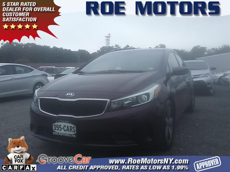 2018 Kia Forte LX Auto, available for sale in Shirley, New York | Roe Motors Ltd. Shirley, New York