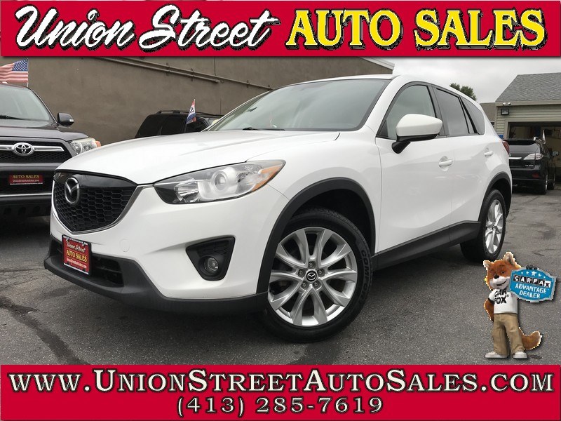 2013 Mazda CX-5 AWD 4dr Auto Grand Touring, available for sale in West Springfield, Massachusetts | Union Street Auto Sales. West Springfield, Massachusetts