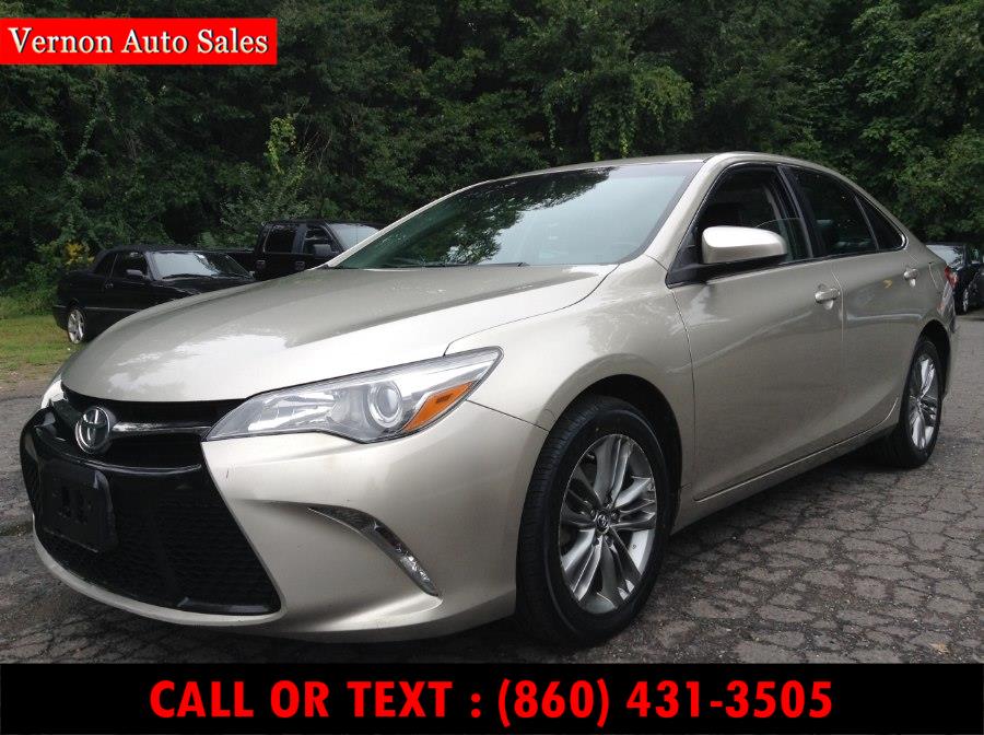 2015 Toyota Camry 4dr Sdn I4 Auto SE, available for sale in Manchester, Connecticut | Vernon Auto Sale & Service. Manchester, Connecticut