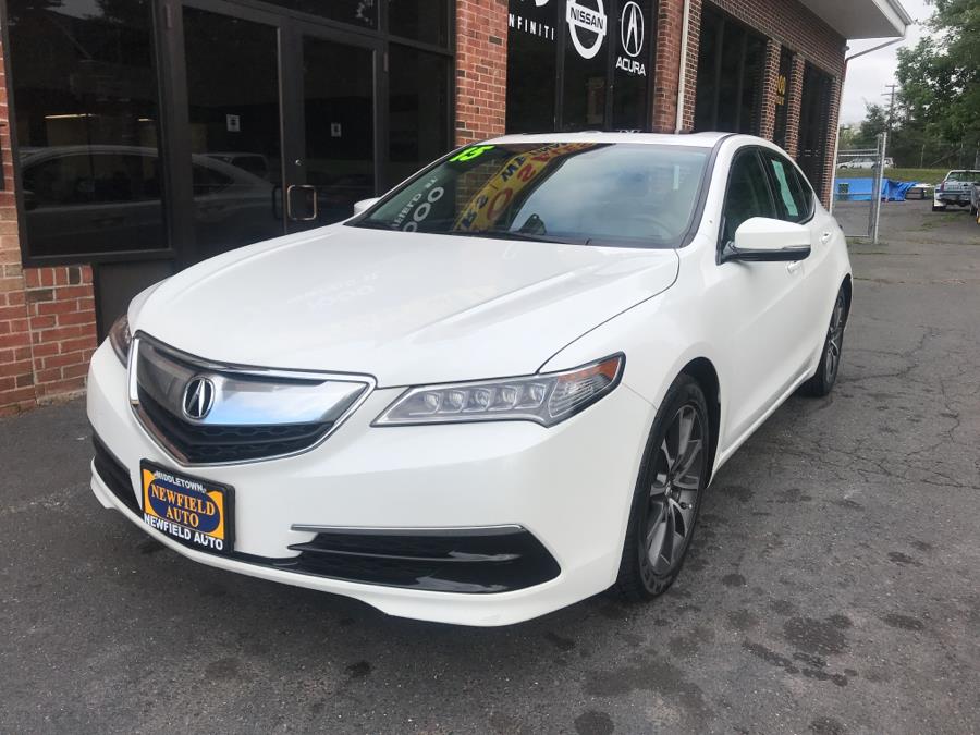 2015 Acura TLX 4dr Sdn SH-AWD V6 Tech, available for sale in Middletown, Connecticut | Newfield Auto Sales. Middletown, Connecticut
