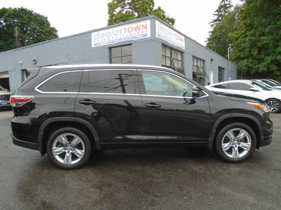 2014 Toyota Highlander AWD 4dr V6 Limited (Natl), available for sale in Milford, Connecticut | Dealertown Auto Wholesalers. Milford, Connecticut