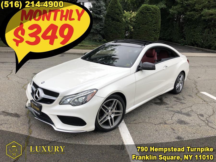 2016 Mercedes-Benz E-Class 2dr Cpe E 400 4MATIC, available for sale in Franklin Square, New York | Luxury Motor Club. Franklin Square, New York