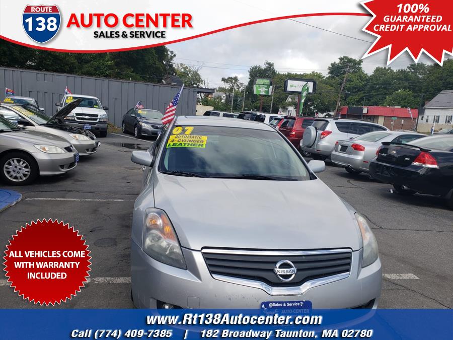 2007 Nissan Altima 4dr Sdn I4 CVT 2.5 S ULEV, available for sale in Taunton, Massachusetts | Rt 138 Auto Center Inc . Taunton, Massachusetts