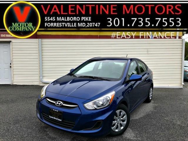 2017 Hyundai Accent SE, available for sale in Forestville, Maryland | Valentine Motor Company. Forestville, Maryland