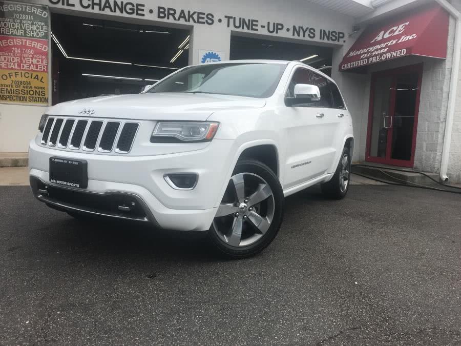 2014 Jeep Grand Cherokee 4WD 4dr Overland, available for sale in Plainview , New York | Ace Motor Sports Inc. Plainview , New York