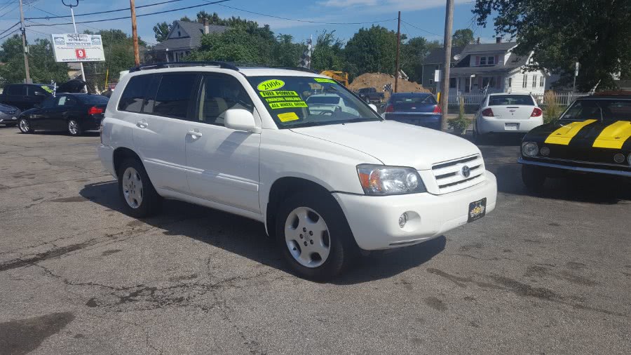 2006 Toyota Highlander 4dr V6 4WD Limited w/3rd Row, available for sale in Worcester, Massachusetts | Rally Motor Sports. Worcester, Massachusetts