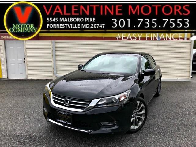 2013 Honda Accord Sdn Sport, available for sale in Forestville, Maryland | Valentine Motor Company. Forestville, Maryland
