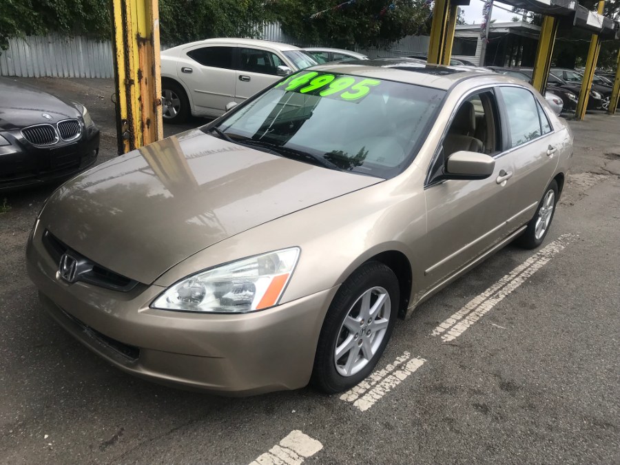 2003 Honda Accord Sdn EX Auto V6 w/Leather, available for sale in Rosedale, New York | Sunrise Auto Sales. Rosedale, New York