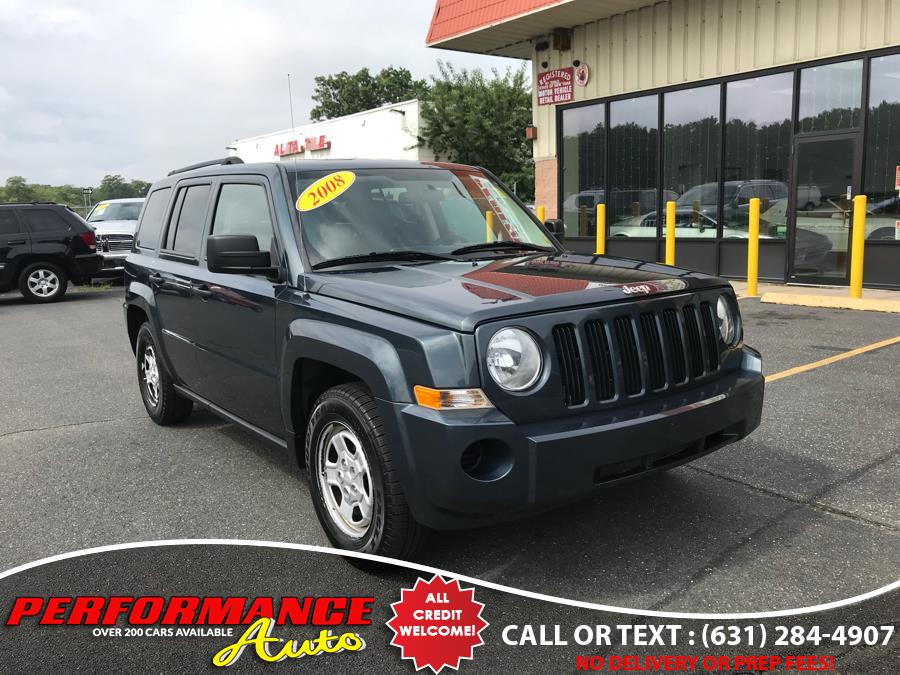 2008 Jeep Patriot 4WD 4dr Sport, available for sale in Bohemia, New York | Performance Auto Inc. Bohemia, New York