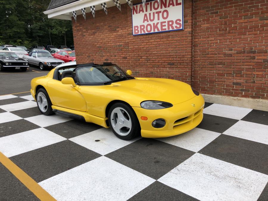 1995 Dodge Viper 2dr Open Sports Car, available for sale in Waterbury, Connecticut | National Auto Brokers, Inc.. Waterbury, Connecticut