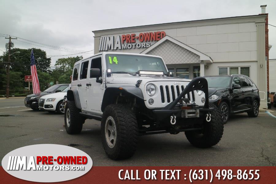 2014 Jeep Wrangler Unlimited 4WD 4dr Sahara, available for sale in Huntington Station, New York | M & A Motors. Huntington Station, New York