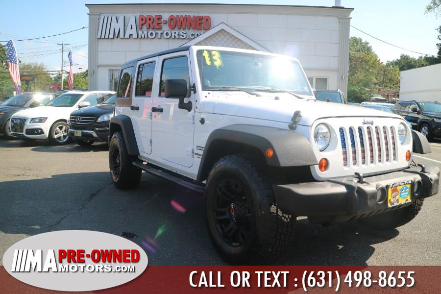2013 Jeep Wrangler Unlimited 4WD 4dr Sport, available for sale in Huntington Station, New York | M & A Motors. Huntington Station, New York
