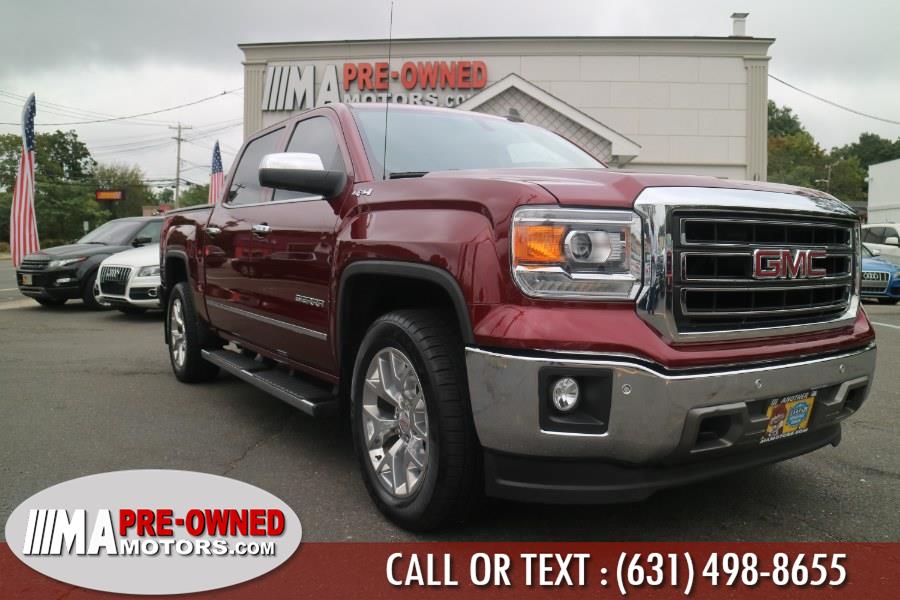 2015 GMC Sierra 1500 4WD Crew Cab 143.5" SLT, available for sale in Huntington Station, New York | M & A Motors. Huntington Station, New York