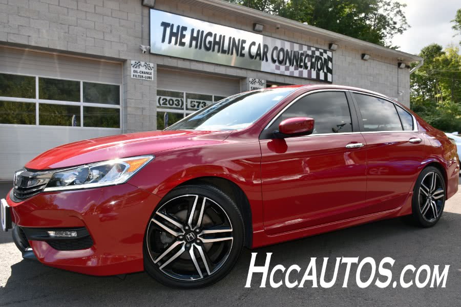 2016 Honda Accord Sedan 4dr Sport, available for sale in Waterbury, Connecticut | Highline Car Connection. Waterbury, Connecticut