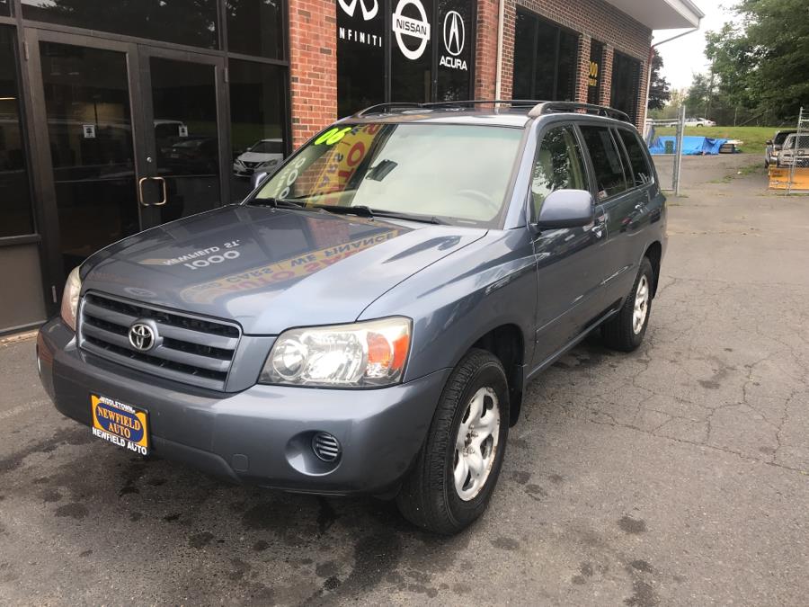 2006 Toyota Highlander 4dr 4-Cyl 4WD, available for sale in Middletown, Connecticut | Newfield Auto Sales. Middletown, Connecticut