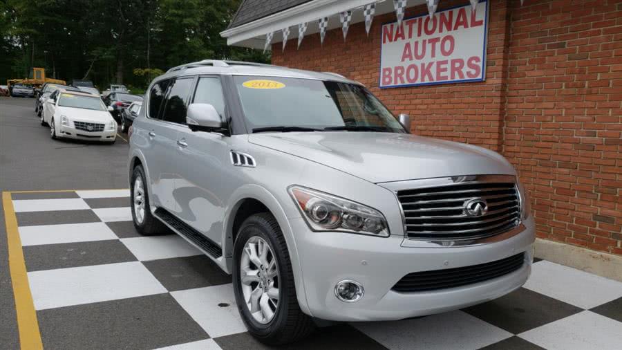 2013 Infiniti QX56 4WD 4dr, available for sale in Waterbury, Connecticut | National Auto Brokers, Inc.. Waterbury, Connecticut