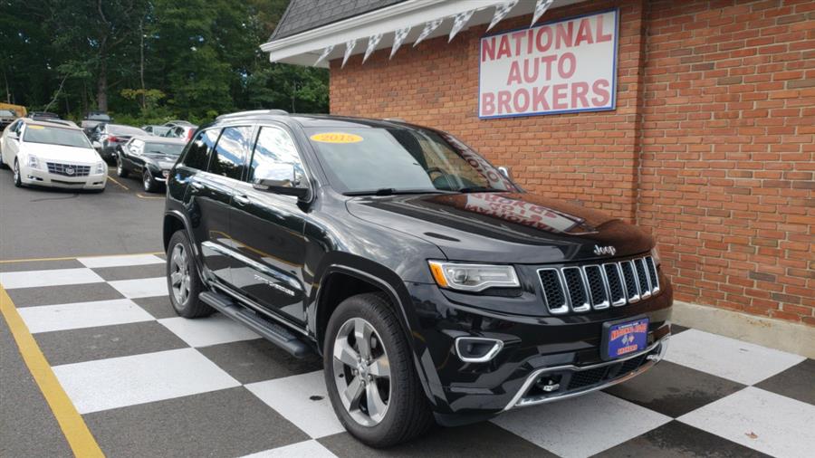 2015 Jeep Grand Cherokee 4WD 4dr Overland, available for sale in Waterbury, Connecticut | National Auto Brokers, Inc.. Waterbury, Connecticut