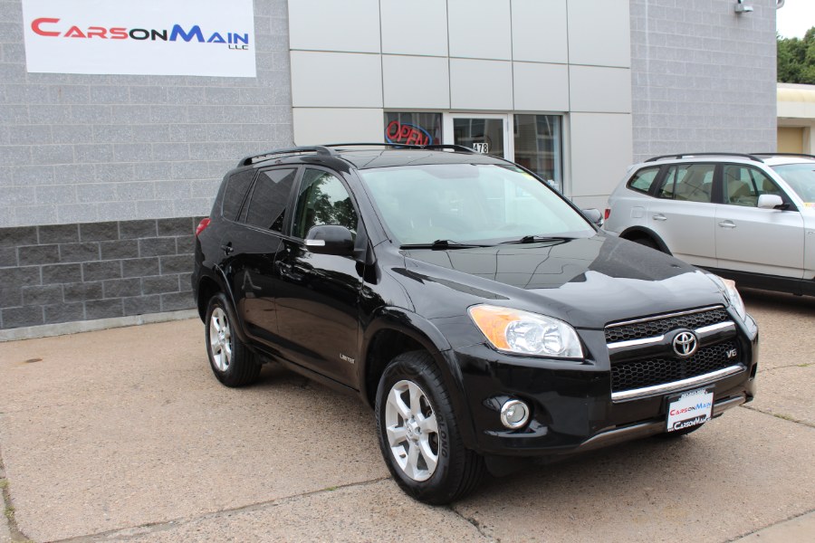 2010 Toyota RAV4 4WD 4dr V6 5-Spd AT Ltd (Natl), available for sale in Manchester, Connecticut | Carsonmain LLC. Manchester, Connecticut