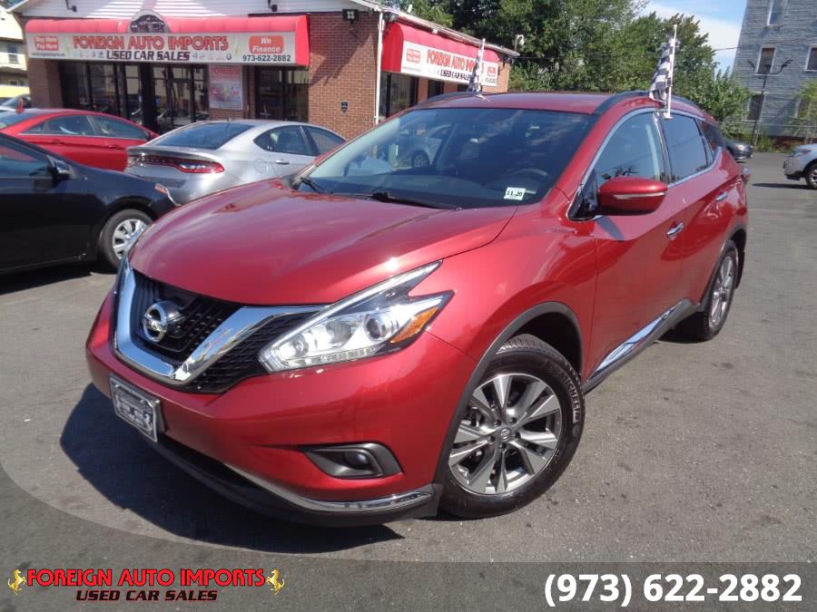 2015 Nissan Murano AWD 4dr SV, available for sale in Irvington, New Jersey | Foreign Auto Imports. Irvington, New Jersey