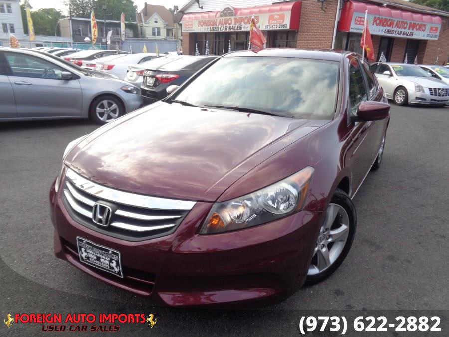 2012 Honda Accord Sdn 4dr I4 Auto LX, available for sale in Irvington, New Jersey | Foreign Auto Imports. Irvington, New Jersey