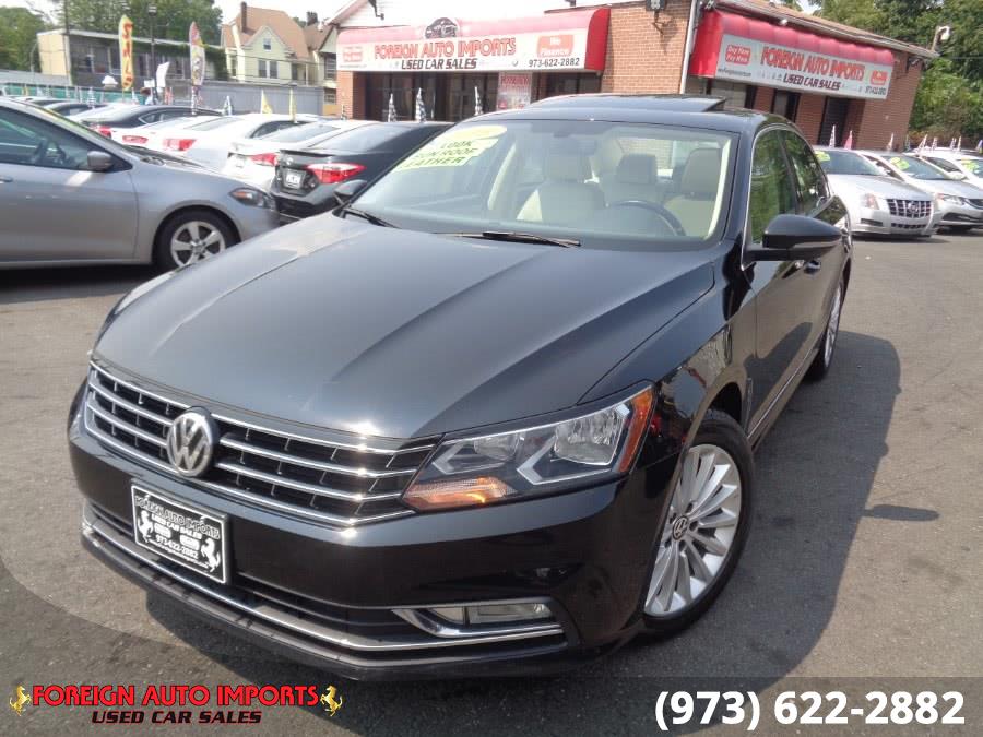 2016 Volkswagen Passat 4dr Sdn 1.8T Auto SE w/Technology PZEV, available for sale in Irvington, New Jersey | Foreign Auto Imports. Irvington, New Jersey
