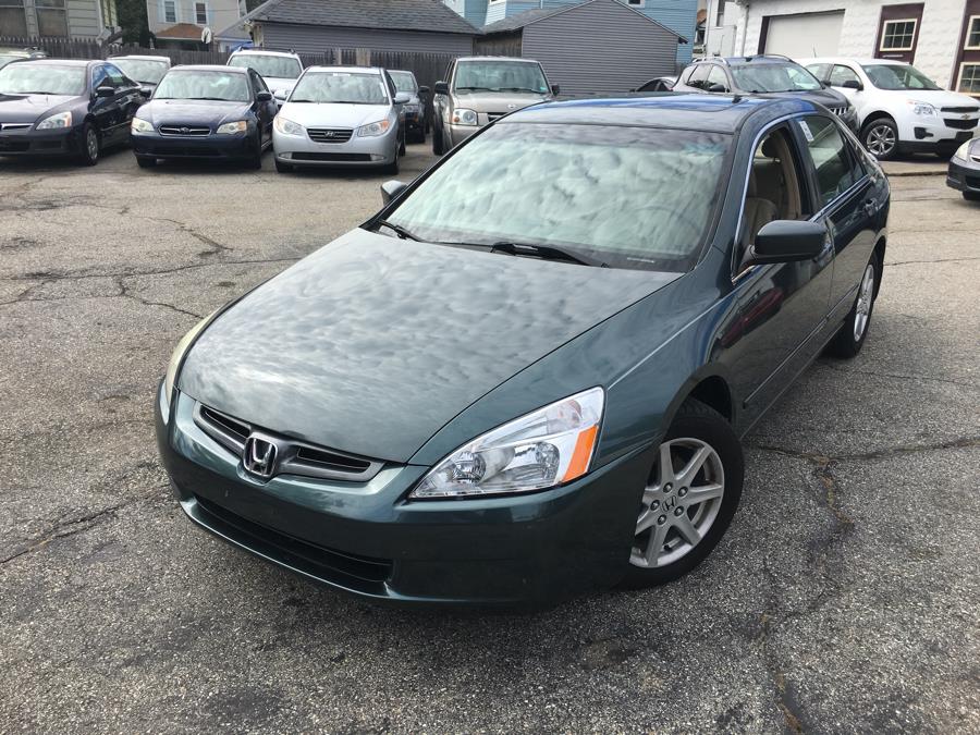 2004 Honda Accord Sdn EX Auto V6 w/Leather/XM, available for sale in Springfield, Massachusetts | Absolute Motors Inc. Springfield, Massachusetts