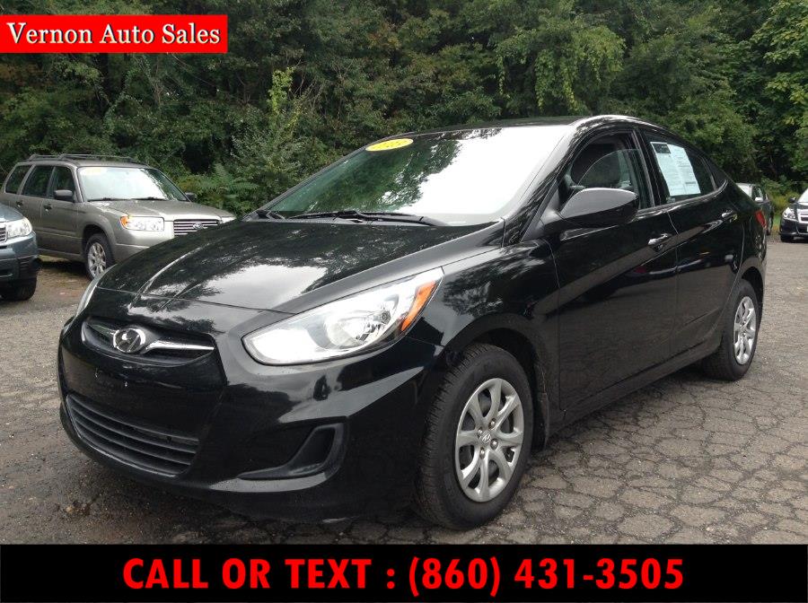 2013 Hyundai Accent 4dr Sdn Man GLS, available for sale in Manchester, Connecticut | Vernon Auto Sale & Service. Manchester, Connecticut