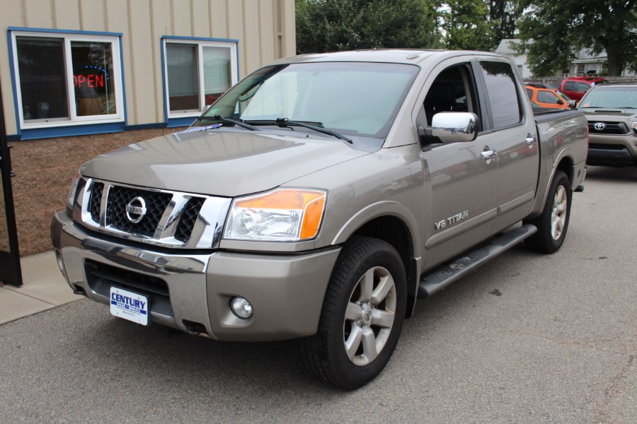 2008 Nissan Titan 4WD Crew Cab SWB LE, available for sale in East Windsor, Connecticut | Century Auto And Truck. East Windsor, Connecticut