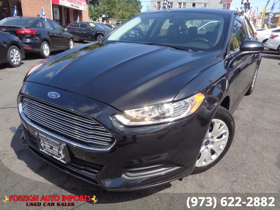 2014 Ford Fusion 4dr Sdn S FWD, available for sale in Irvington, New Jersey | Foreign Auto Imports. Irvington, New Jersey