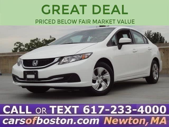 2015 Honda Civic Sedan LX, available for sale in Newton, Massachusetts | Cars of Boston. Newton, Massachusetts