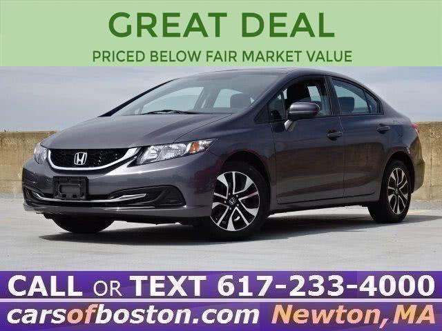 2015 Honda Civic Sedan EX, available for sale in Newton, Massachusetts | Cars of Boston. Newton, Massachusetts
