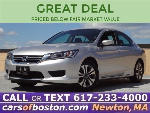 2015 Honda Accord Sedan 4dr I4 CVT LX, available for sale in Newton, Massachusetts | Cars of Boston. Newton, Massachusetts