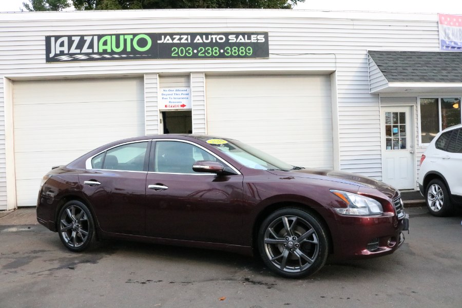2014 Nissan Maxima 4dr Sdn 3.5 S, available for sale in Meriden, Connecticut | Jazzi Auto Sales LLC. Meriden, Connecticut