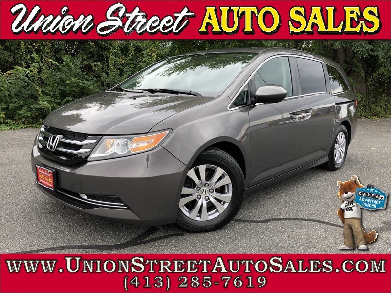 2014 Honda Odyssey 5dr EX-L w/RES, available for sale in West Springfield, Massachusetts | Union Street Auto Sales. West Springfield, Massachusetts