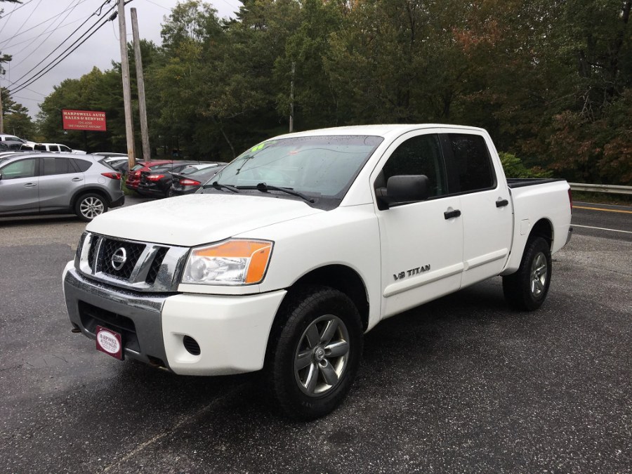 2011 Nissan Titan 4WD Crew Cab SWB SV, available for sale in Harpswell, Maine | Harpswell Auto Sales Inc. Harpswell, Maine