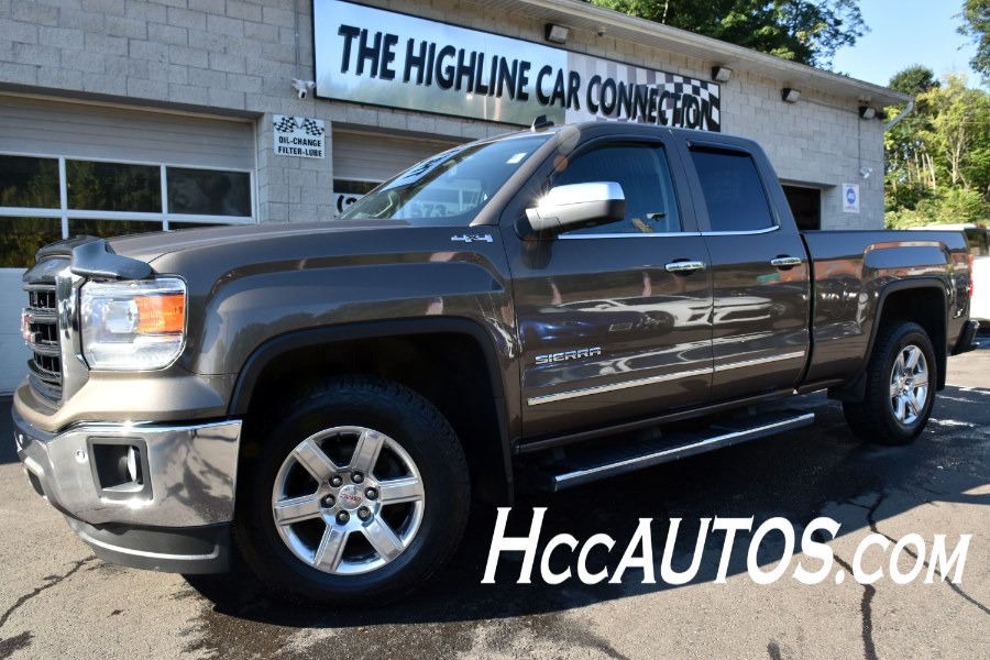 2014 GMC Sierra 1500 4WD Double Cab SLT, available for sale in Waterbury, Connecticut | Highline Car Connection. Waterbury, Connecticut
