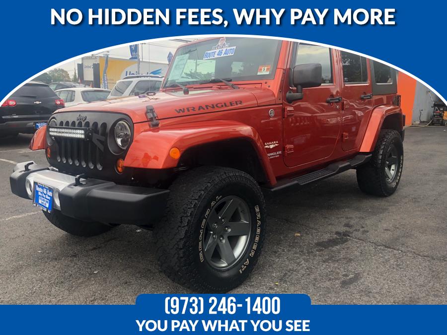 2009 Jeep Wrangler Unlimited 4WD 4dr Sahara, available for sale in Lodi, New Jersey | Route 46 Auto Sales Inc. Lodi, New Jersey