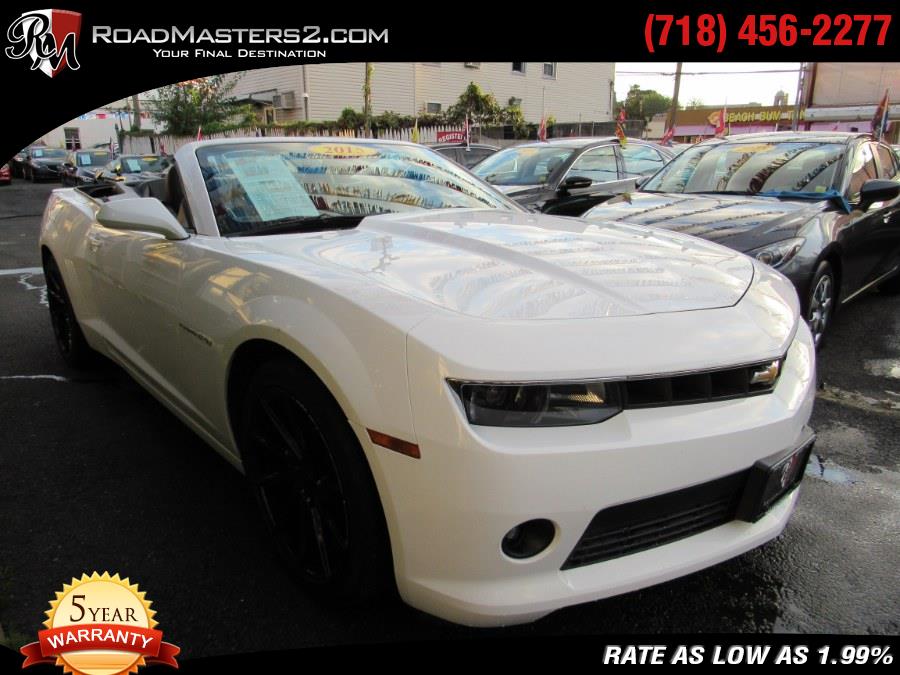 2015 Chevrolet Camaro 2dr Conv LT w/2LT, available for sale in Middle Village, New York | Road Masters II INC. Middle Village, New York