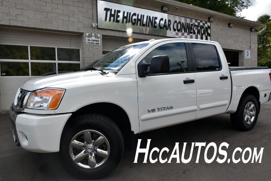 2013 Nissan Titan 4WD Crew Cab SWB SV, available for sale in Waterbury, Connecticut | Highline Car Connection. Waterbury, Connecticut