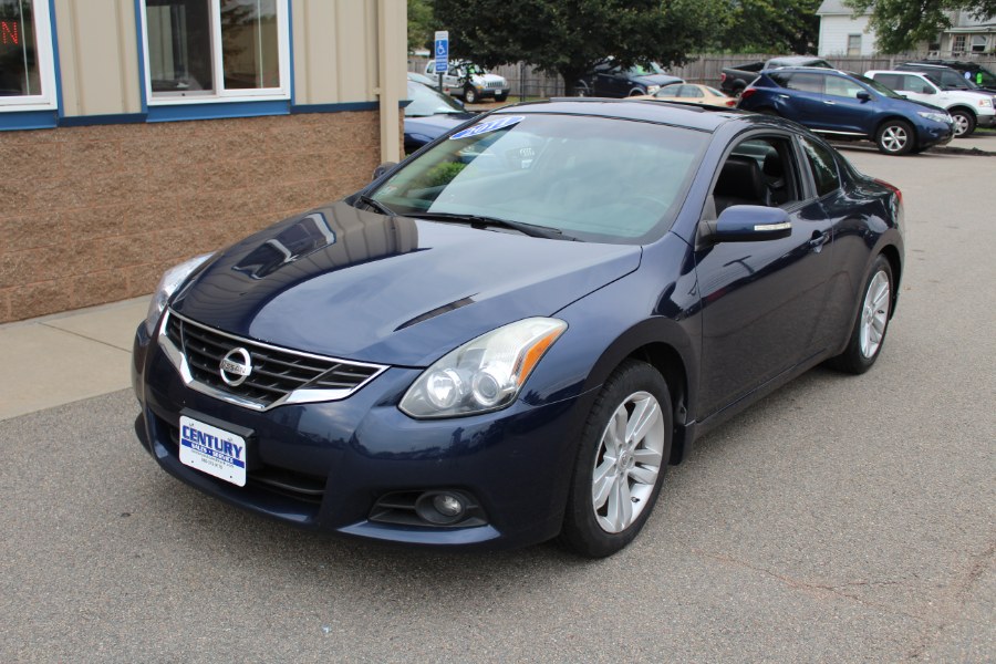 2011 Nissan Altima 2dr Cpe I4 CVT 2.5 S, available for sale in East Windsor, Connecticut | Century Auto And Truck. East Windsor, Connecticut