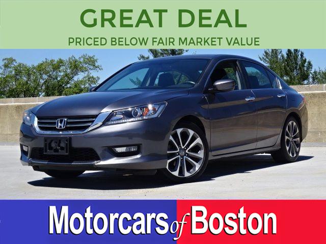 2015 Honda Accord Sedan Sport, available for sale in Newton, Massachusetts | Motorcars of Boston. Newton, Massachusetts