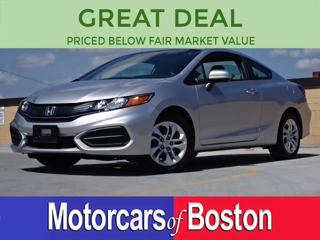 2015 Honda Civic Coupe 2dr CVT LX, available for sale in Newton, Massachusetts | Motorcars of Boston. Newton, Massachusetts
