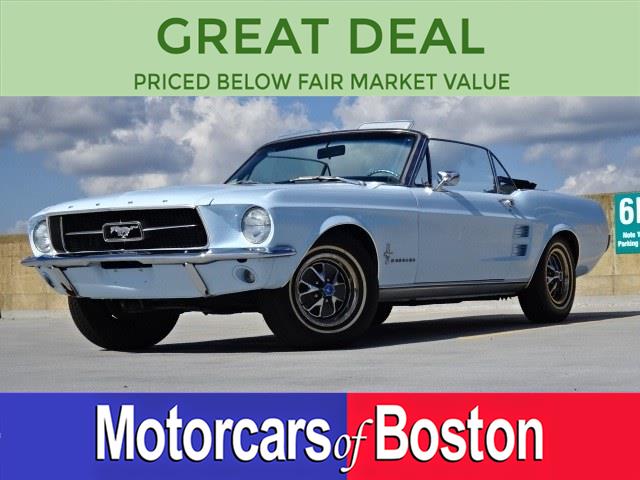 1967 Ford Mustang 2dr Convertible, available for sale in Newton, Massachusetts | Motorcars of Boston. Newton, Massachusetts