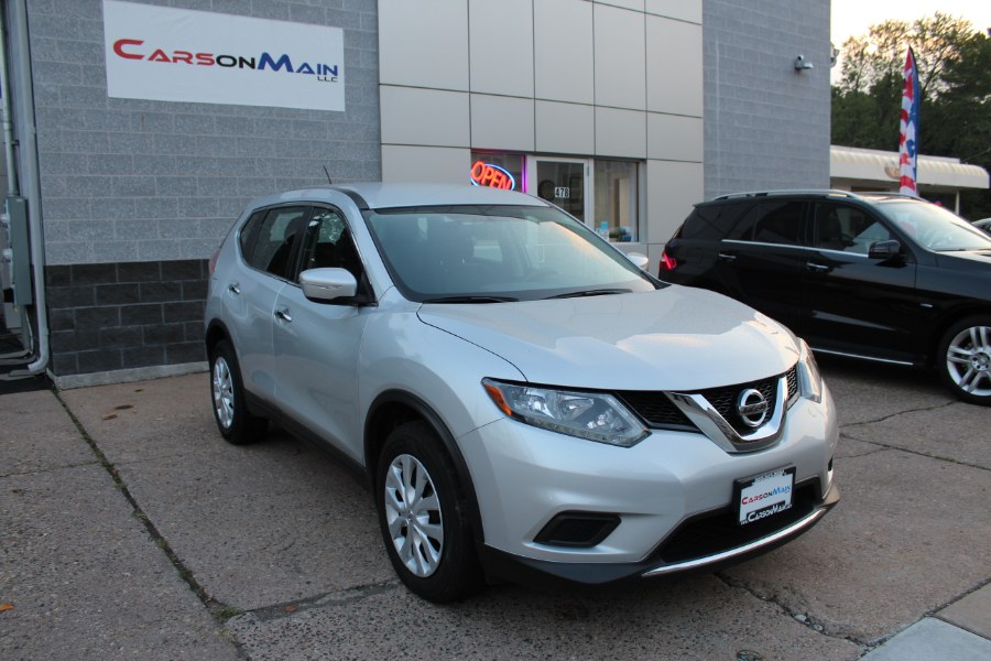 2015 Nissan Rogue AWD 4dr S, available for sale in Manchester, Connecticut | Carsonmain LLC. Manchester, Connecticut